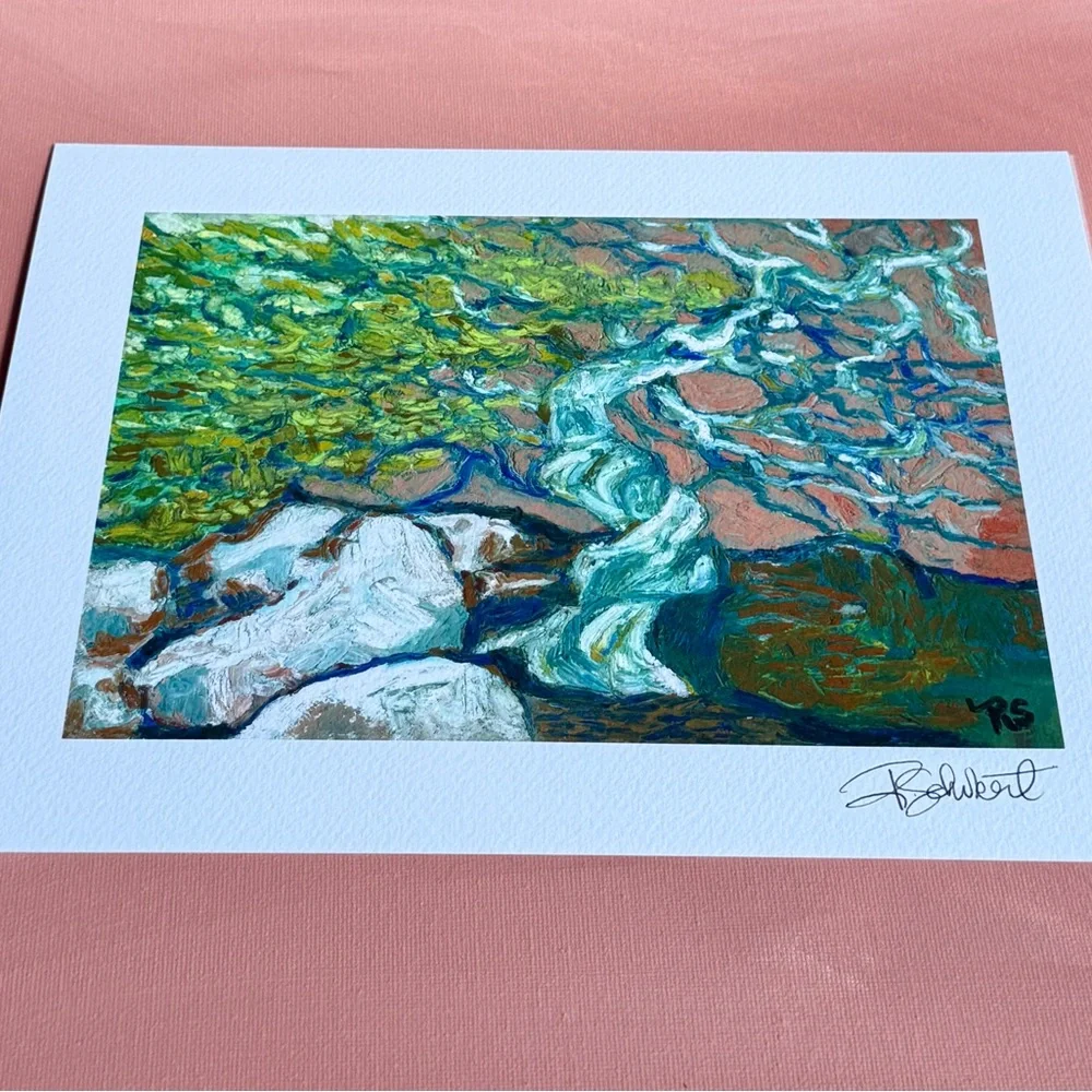 Juniper Tree Artwork, Giclee Fine Art Print, Hand Signed - Picture 4 of 8